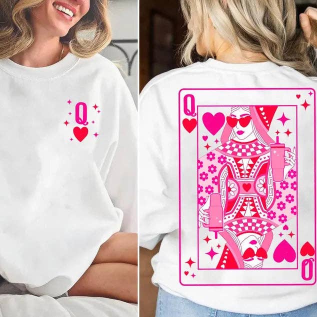 Queen of Hearts Valentine Tee for wholesale by WILD AGAIN