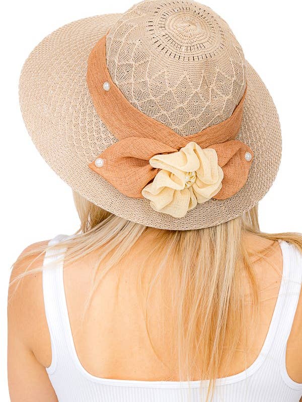 Virkad tygklänning för damer Pärlhatt för wholesale av Cap Zone