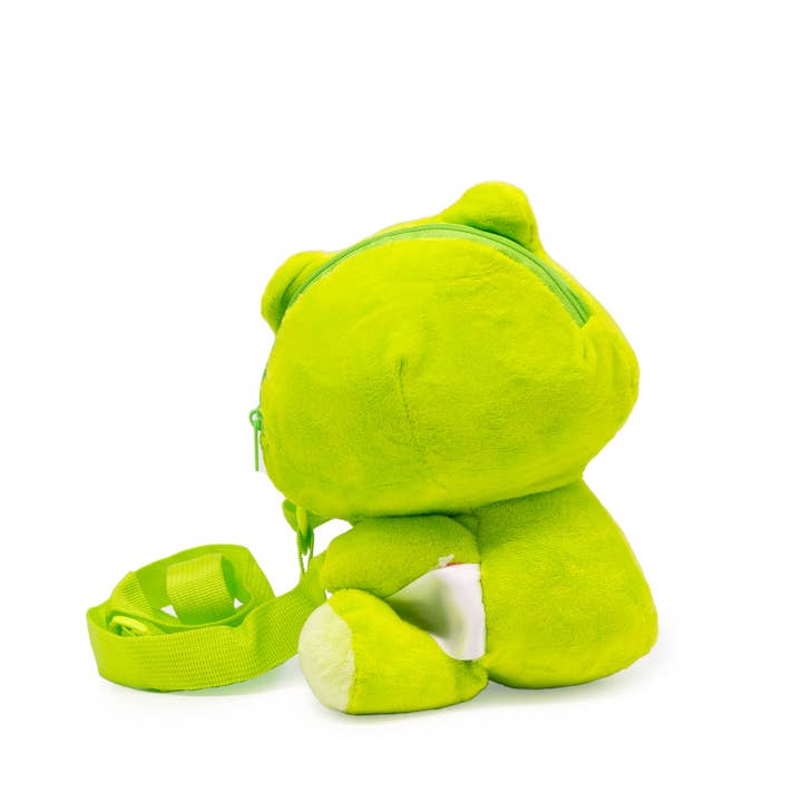 Bewaltz - Wholesale Crossbody Bag - Kids - Plush Sling Crossbody Bag - Green Frog6