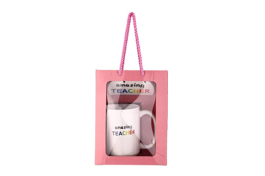 Nima Accessories Inc - Vente Tasse à café - Ensemble de tasse à café et sous-verre sur le thème de l'enseignant incroyable0
