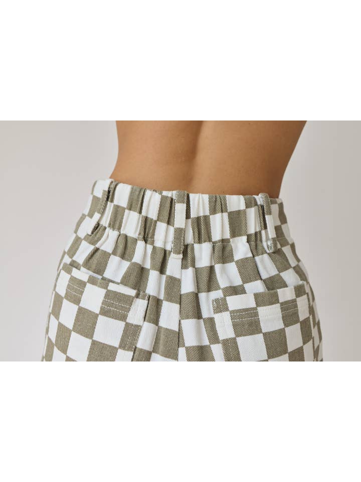 Papermoon - Wholesale Shorts - Women's - PP12128-1 - COLLEEN DENIM SHORTS8