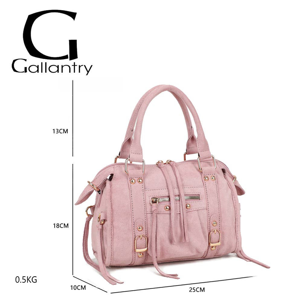Gallantry - Venta al por mayor Bolso con correa - Mujer - Skyla Pequeño Ante Dorado17