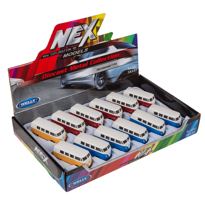 Out of the blue KG - Wholesale Toy Car/Truck - Kids - Model car, VW T1 Bus 1963,2