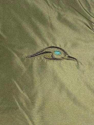 American Flyway Waterfowl – Großhandel Windbreaker – Herren – AF Waterfowl Windbreaker-Jacke, leicht, mit 1-4 Reißverschluss, Olivgrün, wasserfest1