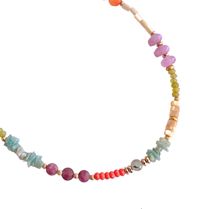Nativa Jewels - Wholesale Beaded/Pearl Necklace - JUNGLE NECKLACE