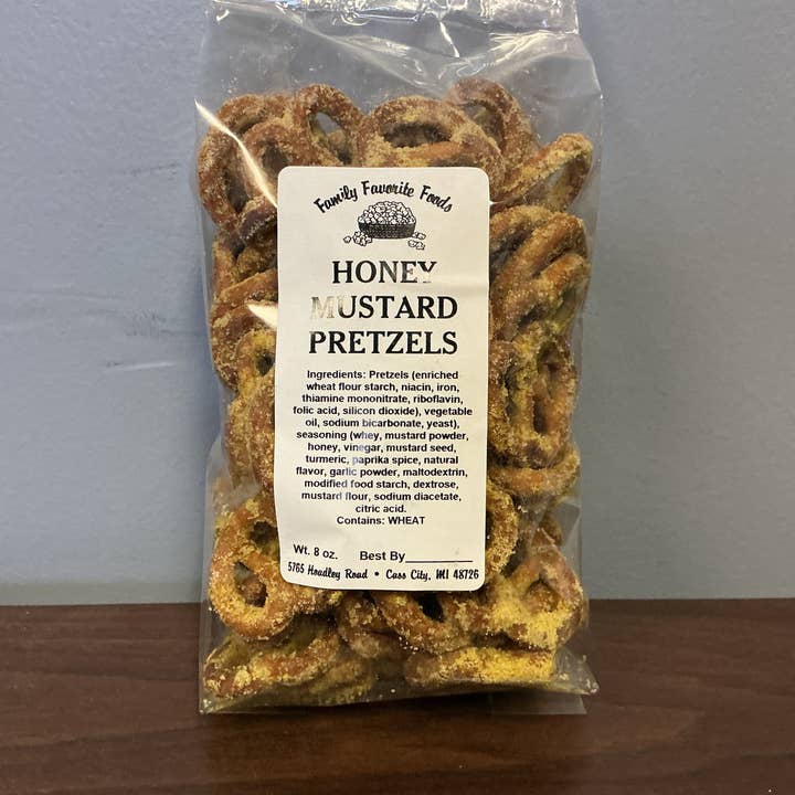 Pretzel al miele e senape, un classico della famiglia per la vendita all'ingrosso da parte di Thumbknuckle Market Inc