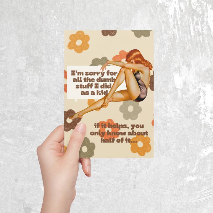 Grappige Moederdagkaarten | Retro wenskaarten in Pinup-stijl voor wholesale door BlveOlive