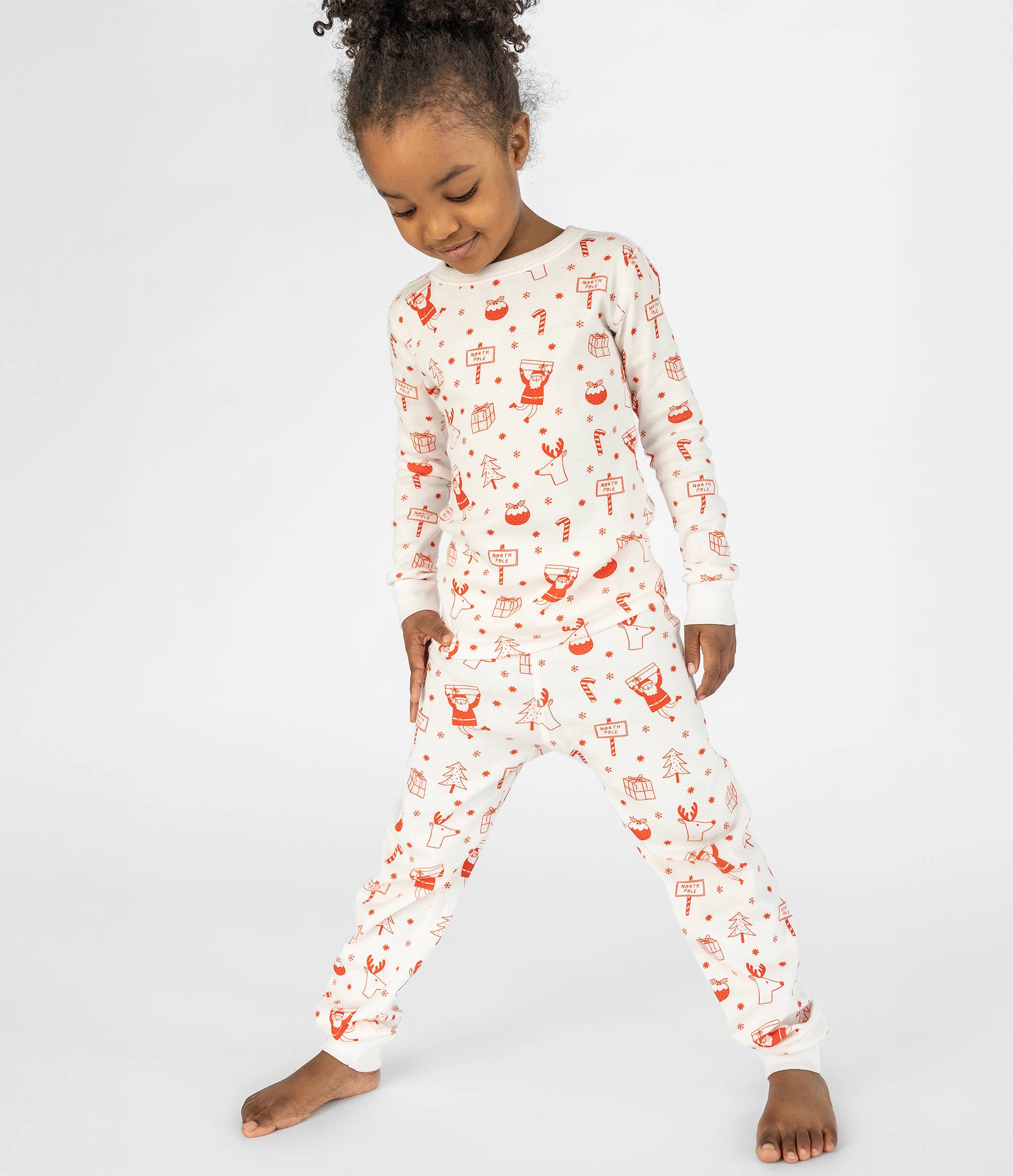 SMALLER THINGS - Wholesale Sleepwear Set - Kids - Goodnight, North Pole Kids Pajamas