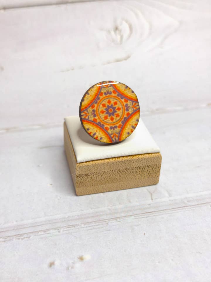 Wood Line Ringe for engroshandel hos fimminà sicily boutique