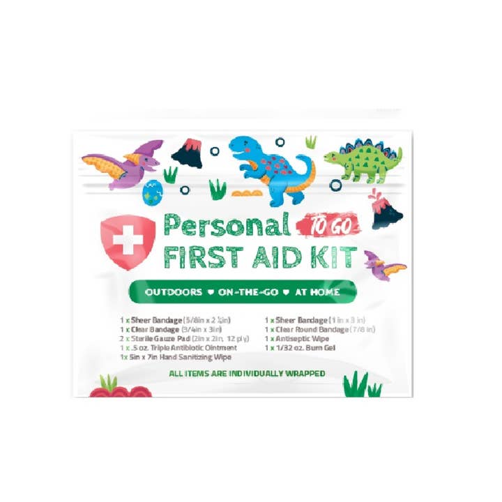Kit U Safe - Wholesale First aid kit - Dinosaur Mini First Aid Kit0