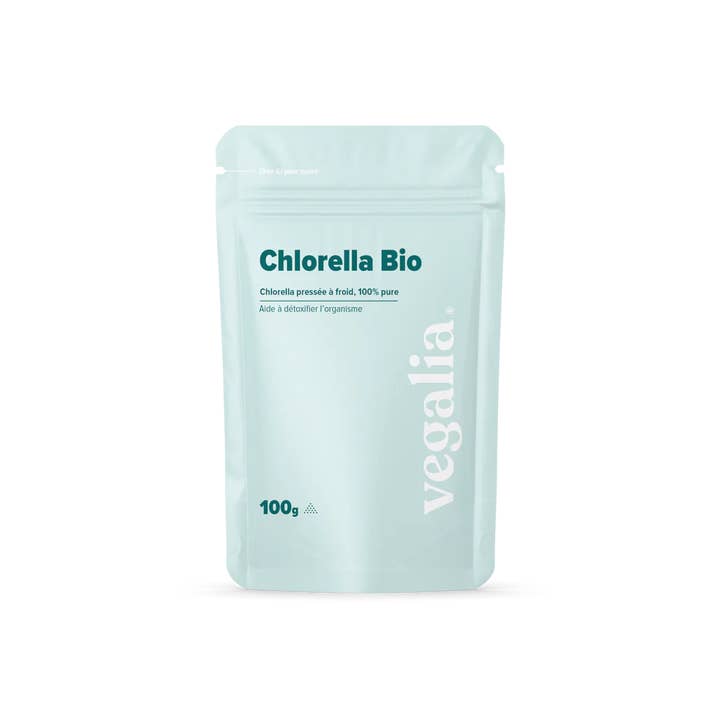 Organic chlorella powder 100g for wholesale by Vegalia