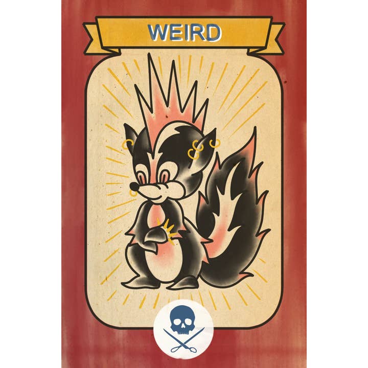 Abernathy's Weird Sideshow Sticker for wholesale by Abernathys