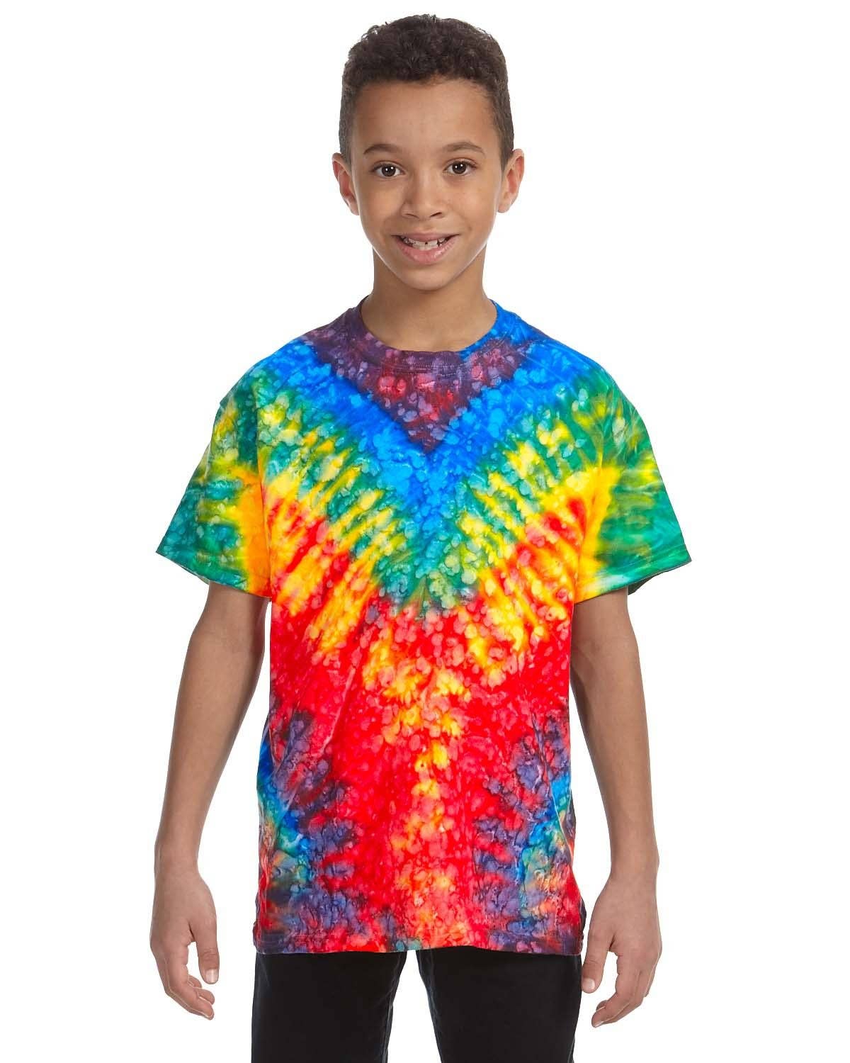 Total Apparel - Wholesale T-Shirt - Kids - Tie-Dye CD100Y - Youth 5.4 oz. 100% Cotton T-Shirt14