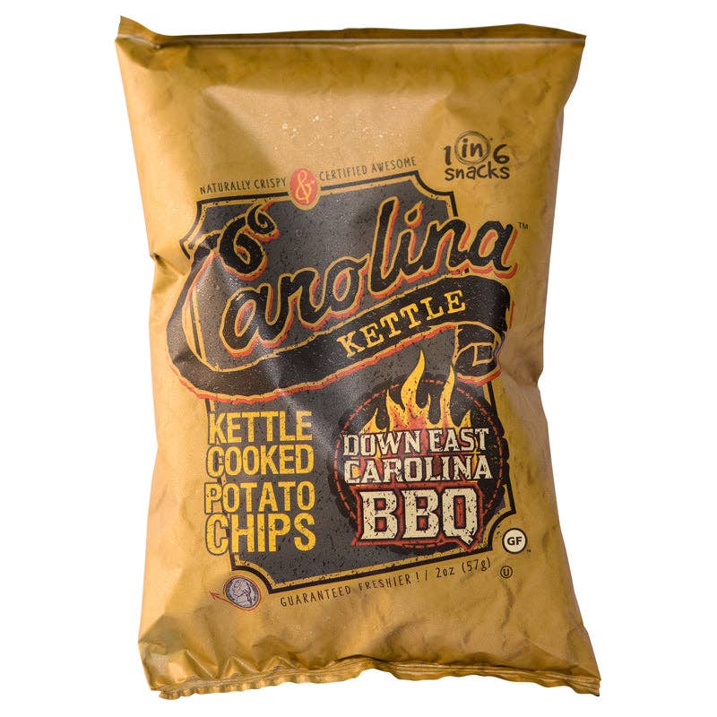 Everyday Supply Co - Wholesale Chips - Carolina Down East BBQ Chips, 2 oz, Case of 200