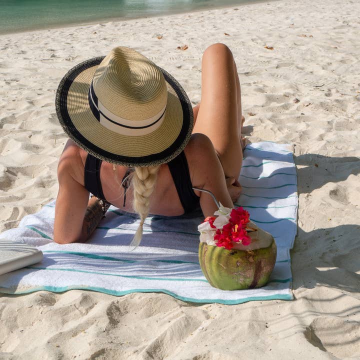 Arkwright Home - Wholesale Beach Towel - Las Rayas Striped Pool/Beach Towel 44