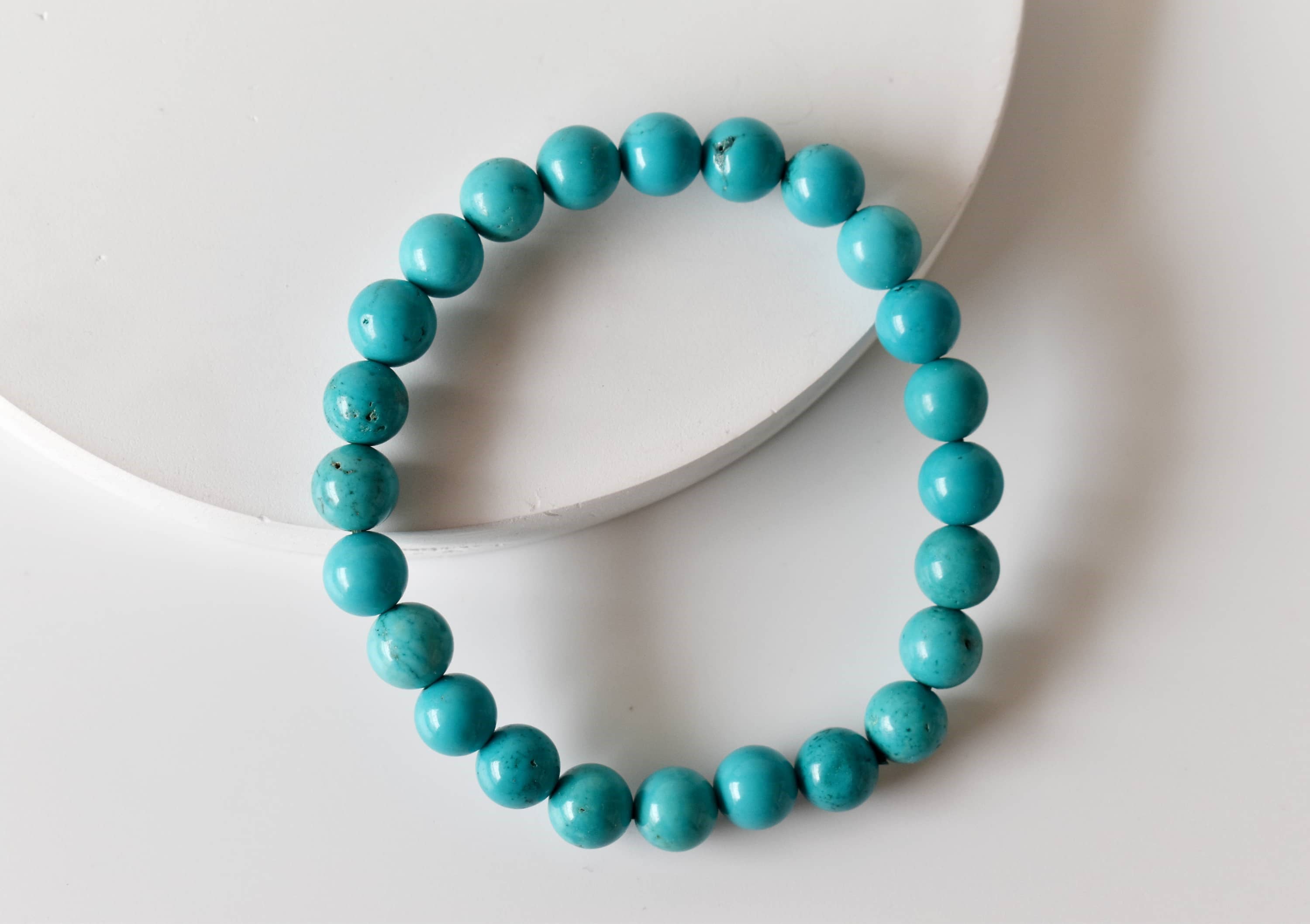 Soothing Crystals - Wholesale Beaded Bracelet - Healing Bracelet | Turquoise Howlite | Gemstone Bracelet2