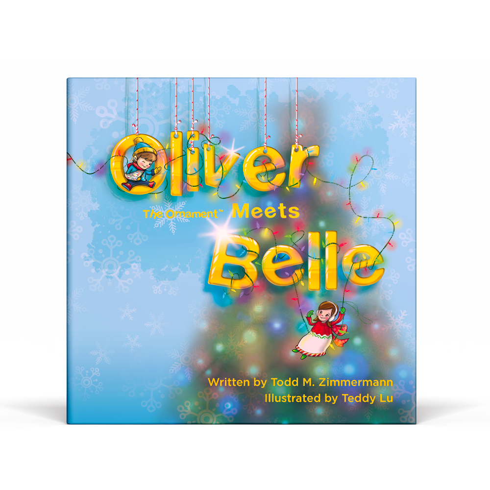 Oliver the Ornament - Wholesale Reference - Oliver the Ornament Meets Belle Hard-Bound Book0
