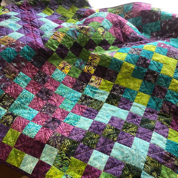 Reflections Multi Size Quilt Pattern for 2 1/2 inch strips and other Purchase Wholesale fabric strips. Free Returns & Net 60 Terms on Faire trending on Faire.