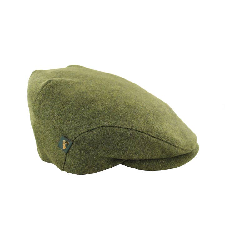 Mucros Weavers – Engroshandel Newsboy/schoolboy hat - Herre – Trinity Cap 163 herrehue i 100 % tweed med quiltet for1