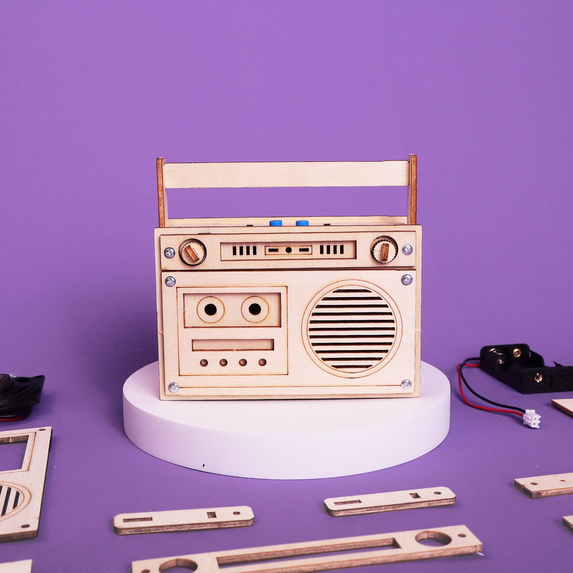 Kitsville - Wholesale DIY Craft Kit - Kids - 60 Seconds Voice Recorder DIY Kit, STEM Toy for Kids3