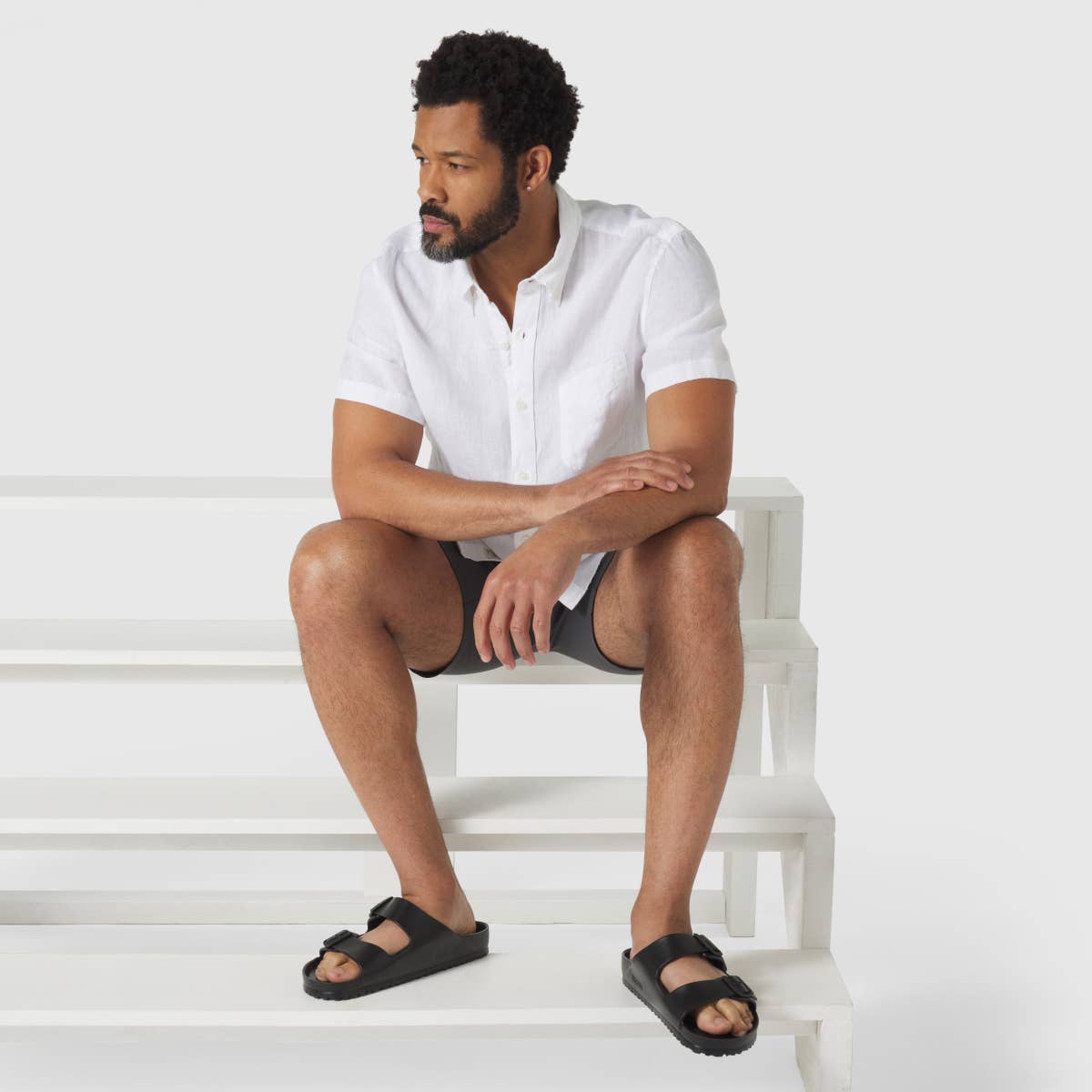 Jetsetter Shorts - Charcoal Gray for wholesale on Faire10