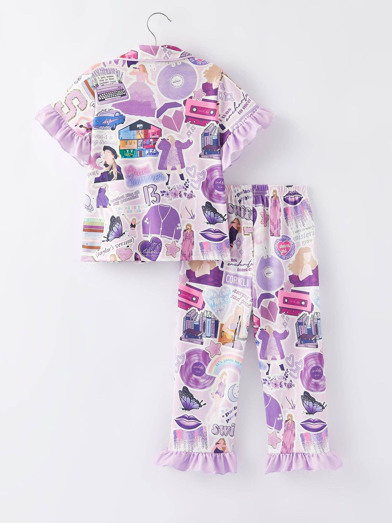 Rylee Faith Designs - Wholesale Sleepwear Set - Kids - TS Character Print  Girls Pajamas1
