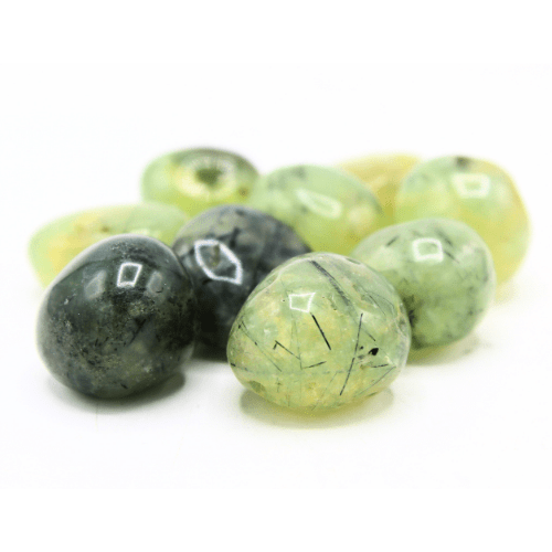 Green Tree - Wholesale Spiritual Stone/Crystal -  Prehnite 'AB' Tumbled Stones 200 gr1