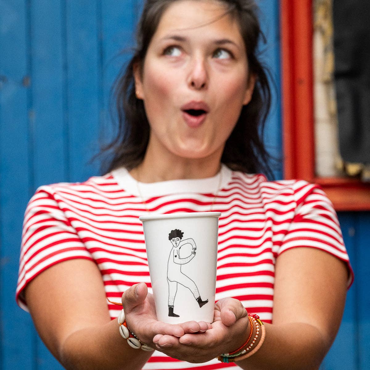 helen b - Wholesale Drinkglas/beker - XL beker R nude1