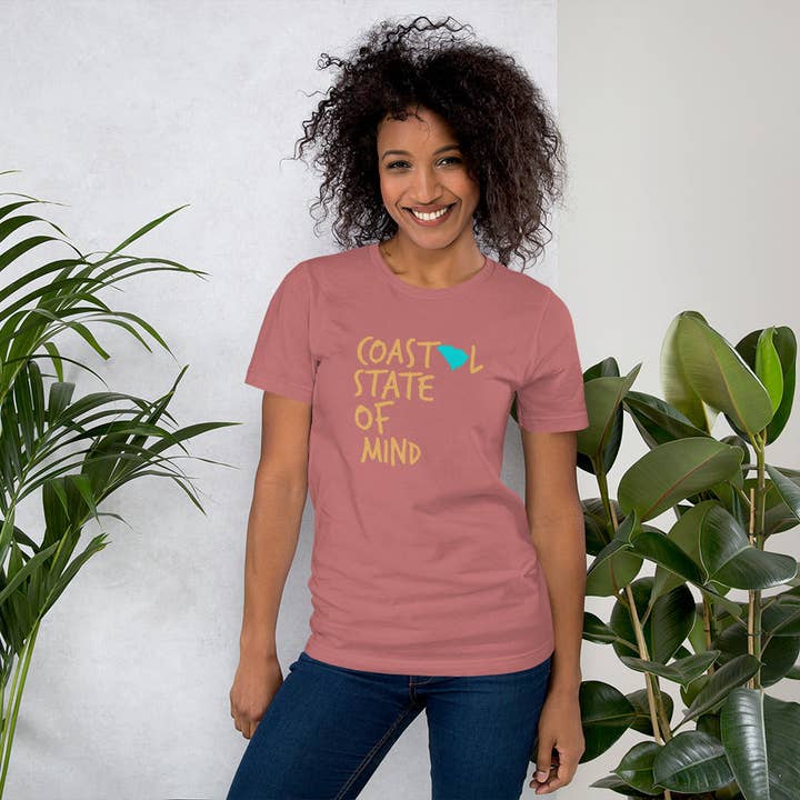 Coastal State of Mind™ South Carolina Unisex t-shirt for wholesale by Coastal & Midwest State of Mind