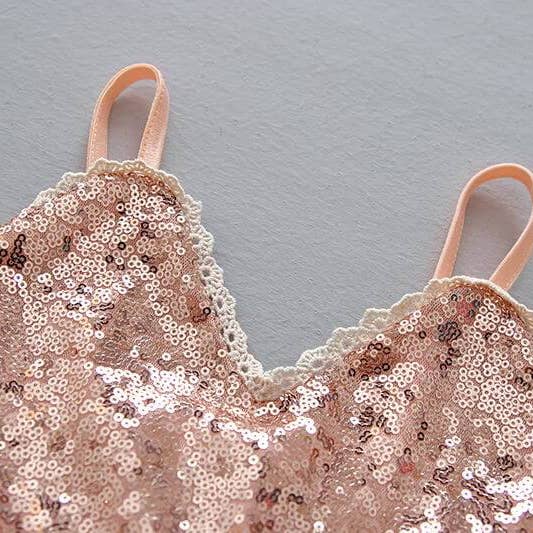 Nicolette's Couture - Vendita all'ingrosso Vestito - Bambini - Il Vestito GiGi - Oro Rosa5