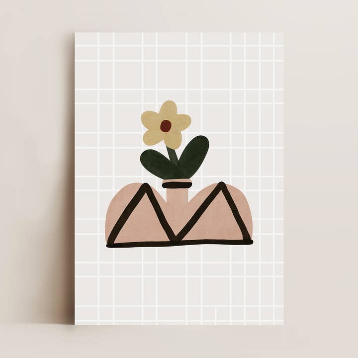 Flower Vase Print for wholesale by Alluvion