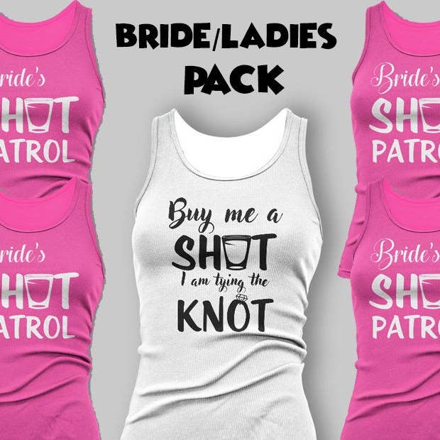 Bachelorette Tank Tops for wholesale by Tee Shirt Galaxy