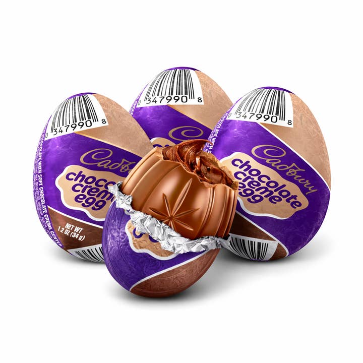 Œufs en chocolat à la crème Cadbury – Bonbons au chocolat au lait – 1,2 oz chacun – Sac économique en vrac pour la vente par Candy In Bulk
