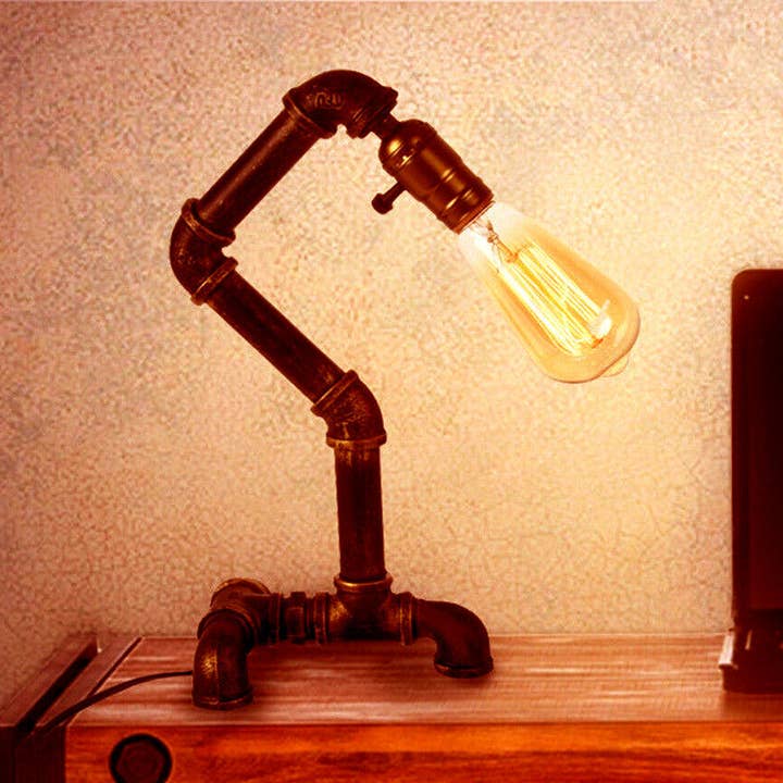 Black Vintage Industrial Retro Style Steel Pipe Desk Table and other Purchase Wholesale computer desk. Free Returns & Net 60 Terms on Faire trending on Faire.