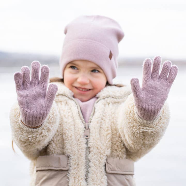menique - Wholesale Gloves - Kids - Kids' Gloves Knitted Merino & Cashmere