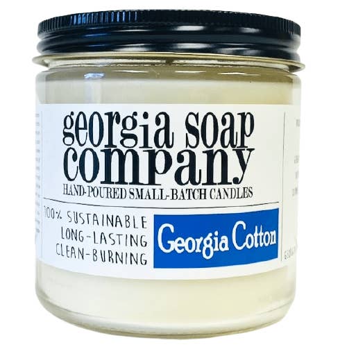 Georgia Soap Company - Venta al por mayor Velas en tarros - Vela de soja clásica de algodón Georgia