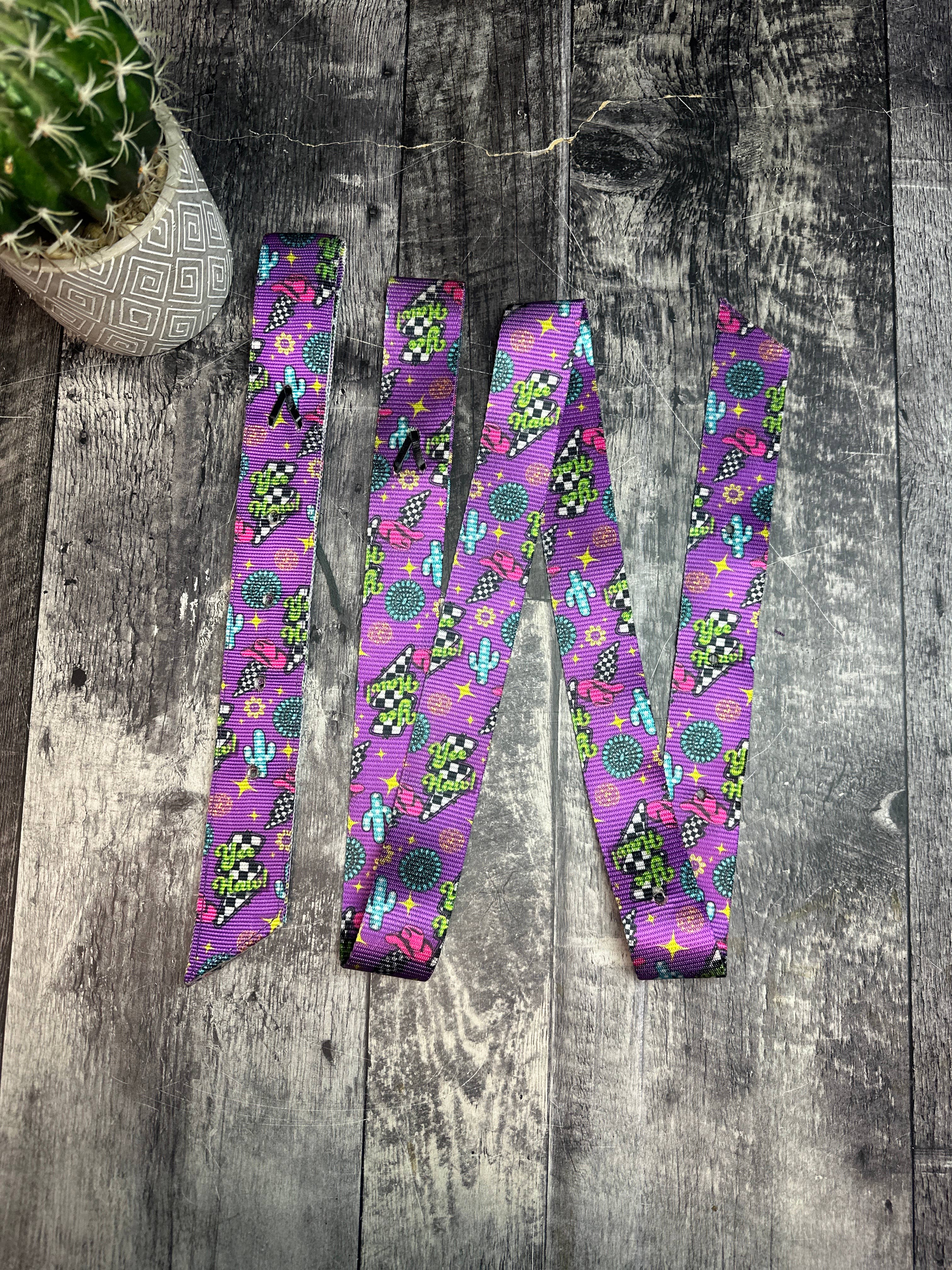 Schulz Equine - Wholesale Paardrijuitrusting - Set van nylon Latigo en Off Billet5