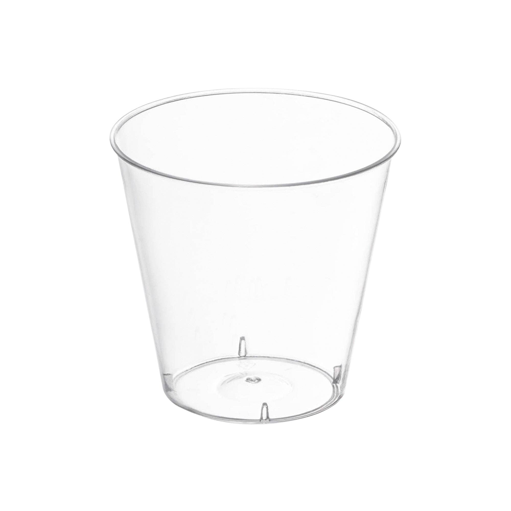 Smarty had a Party - Wholesale Disposable Cup - 9 oz. Crystal Clear Plastic Disposable Party Cups - 20 pcs