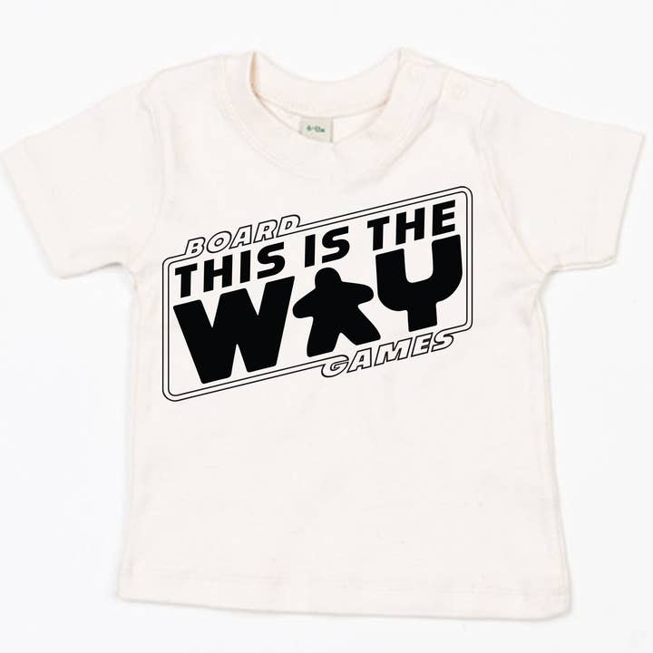 Das ist der Weg Baby T-Shirt für den Großhandel von Meeplings | Handmade in Berlin