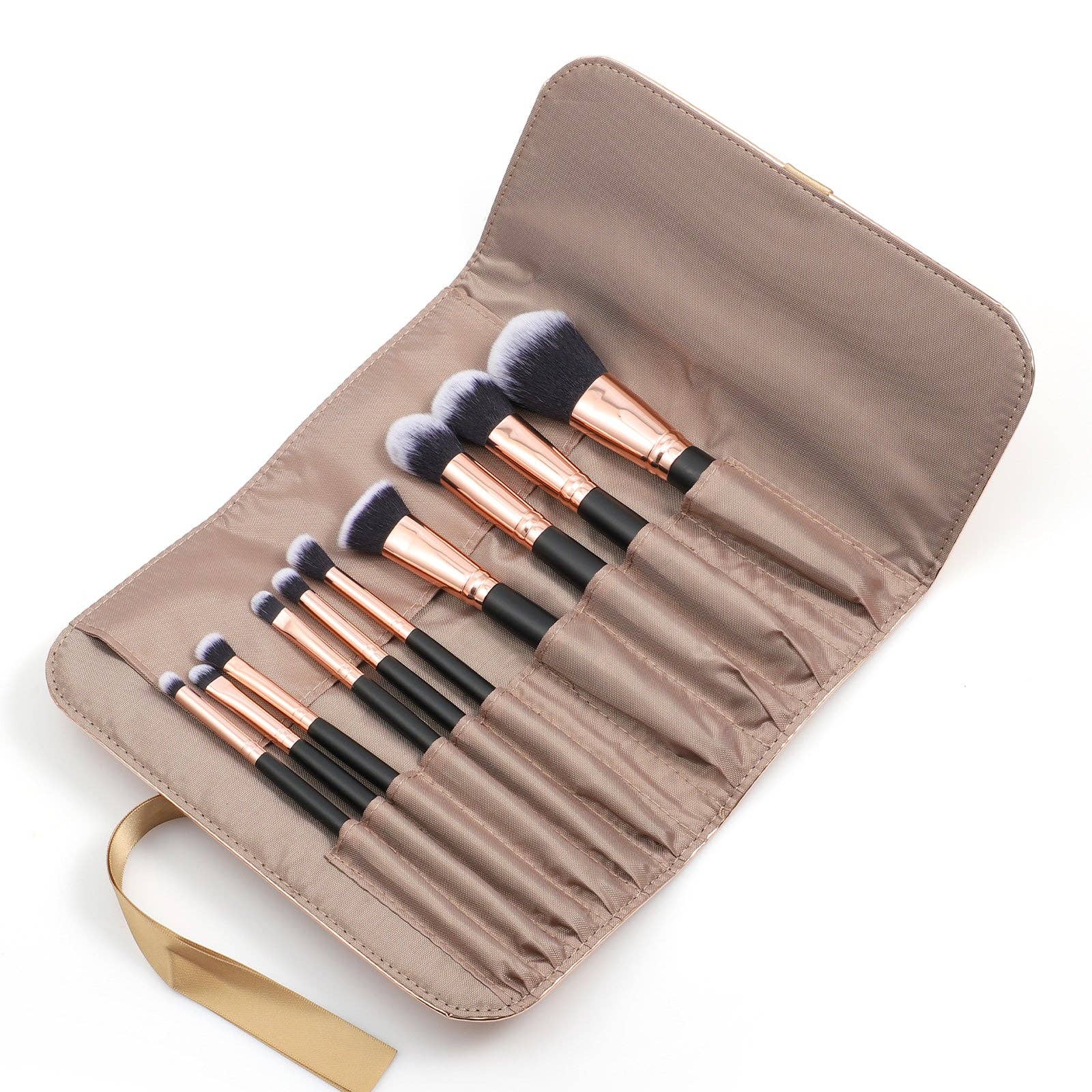 Lurella Cosmetics - Wholesale Makeup Brush Set - Rosè All Day Brush Set4