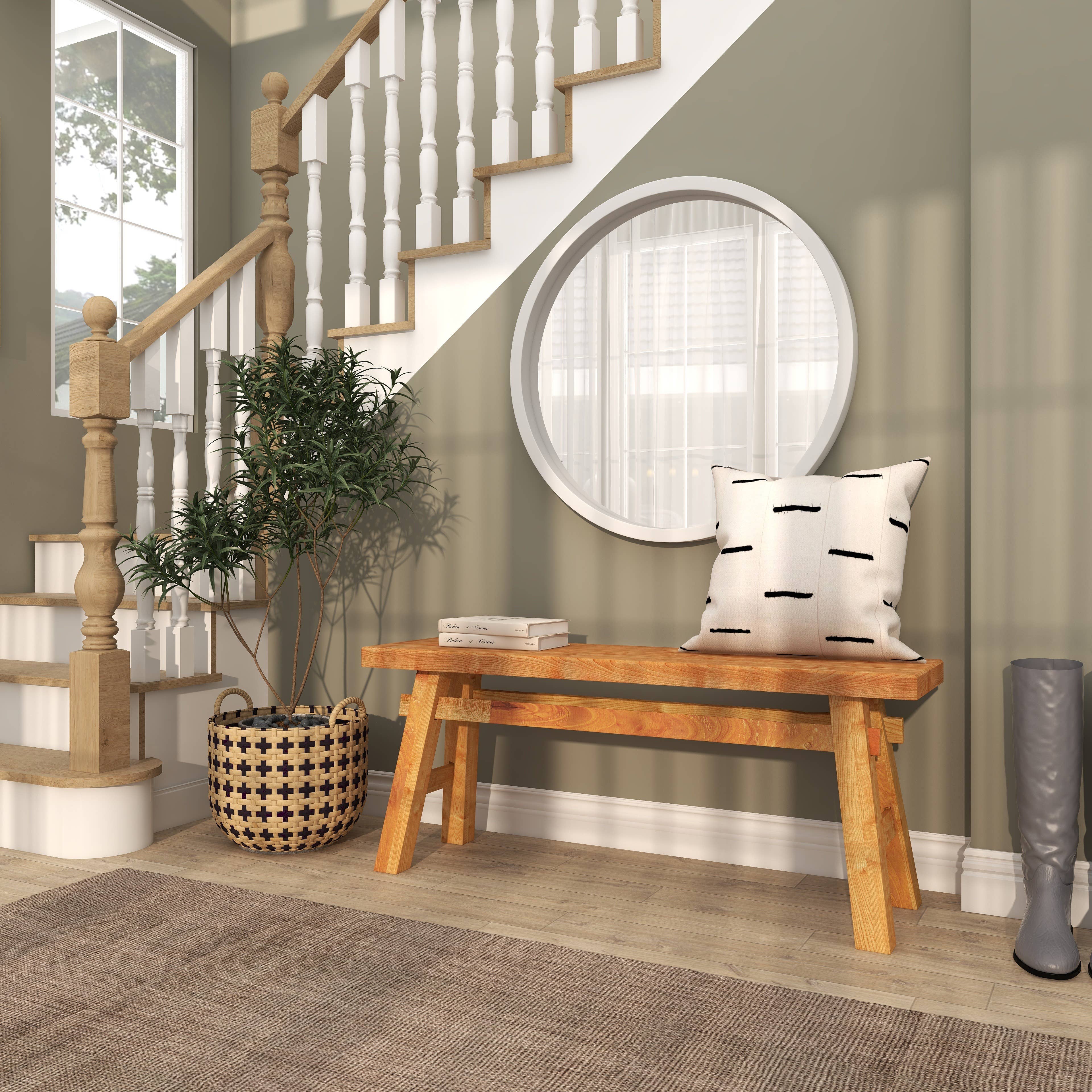 Deco Marché - Wholesale Bench - Rustic Brown Reclaimed Wood Bench14