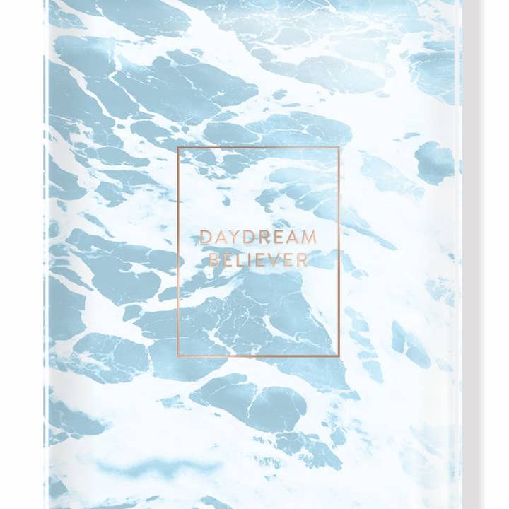 DAYDREAM BELIEVER SMALL RECTANGLE GLASS TRAY for wholesale by Fringe Studio