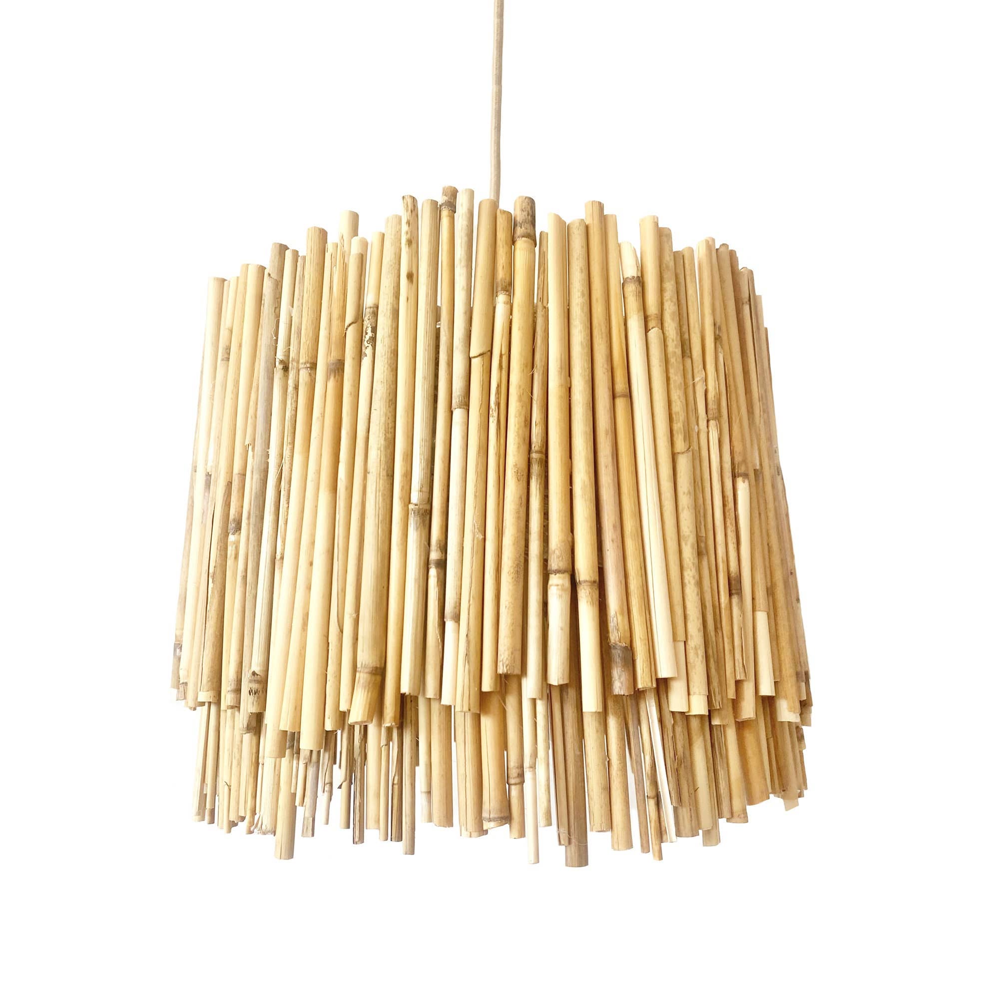 Geometrik Design - Wholesale Wall Stone - Decorative Bamboo Lamp Hanging Bamboo Cane3