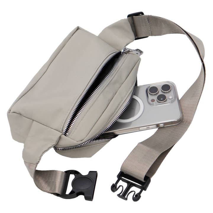 ASSORTED Minimal Matte Neutral Solid Belt Bag Fanny Pack for wholesale on Faire4