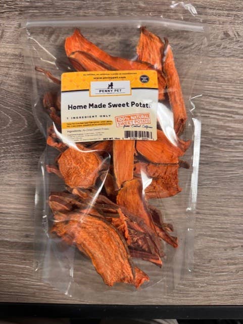 NV Pets/Penny Pet Products - Wholesale Pet Treats - Dog - Penny Pet Home Made Sweet Potato - CCOF Organic (4 Sizes)7
