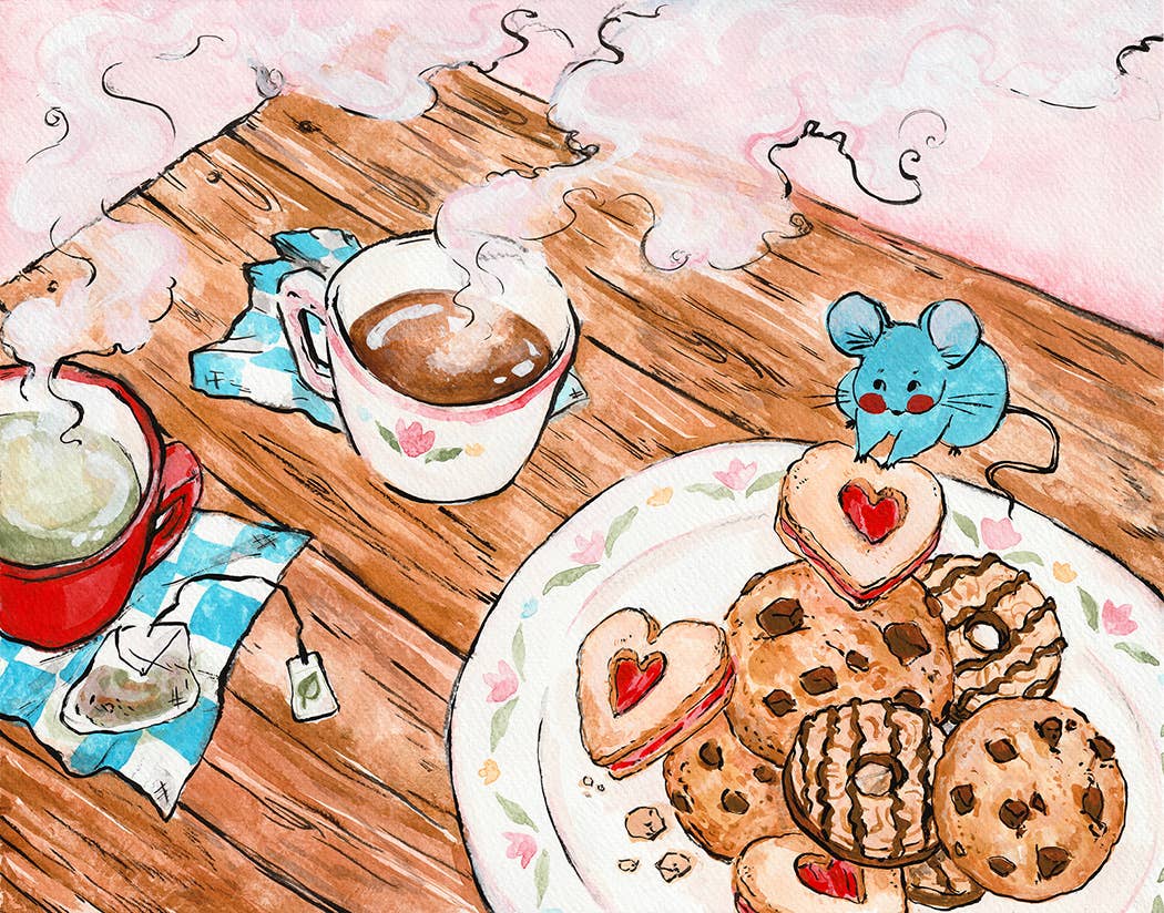 Rebekah Evans Art - Wholesale Art Print - Print - "February"1