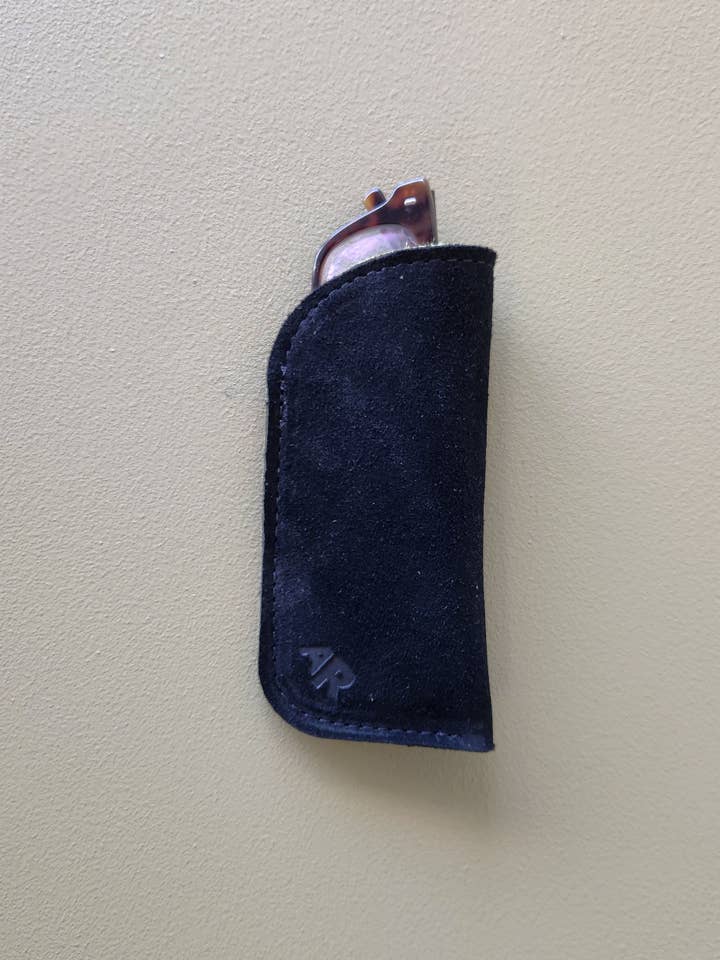 Funda de gamuza para gafas, color negro y verde para venta al por mayor de All Roads