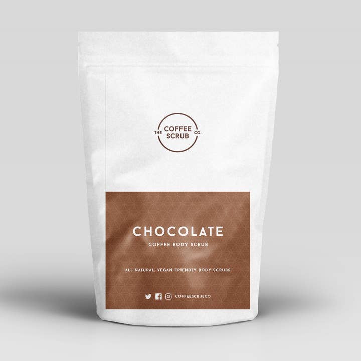 Chocolate Coffee Scrub for wholesale by The Coffee Scrub Co.