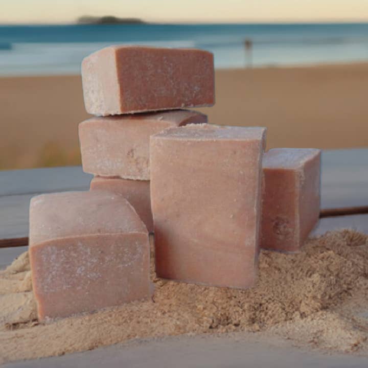 Simple Life Mom - Wholesale Bar Soap - SALT SOAP SPA BAR - vegan, 100% all natural, detoxing, vanilla scent, essential oils, Handmade3