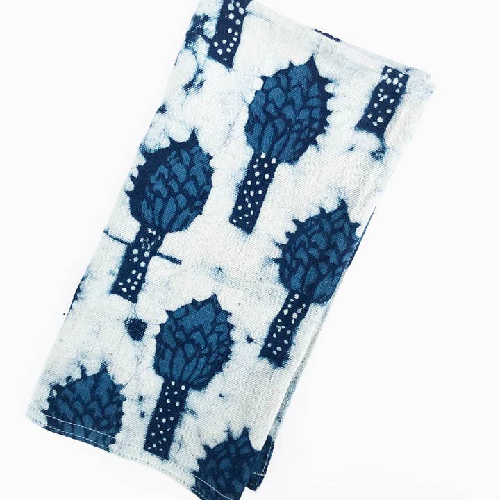 Ichcha - Wholesale Dinner & Cloth Napkin - Mix + Match Indigo Napkins